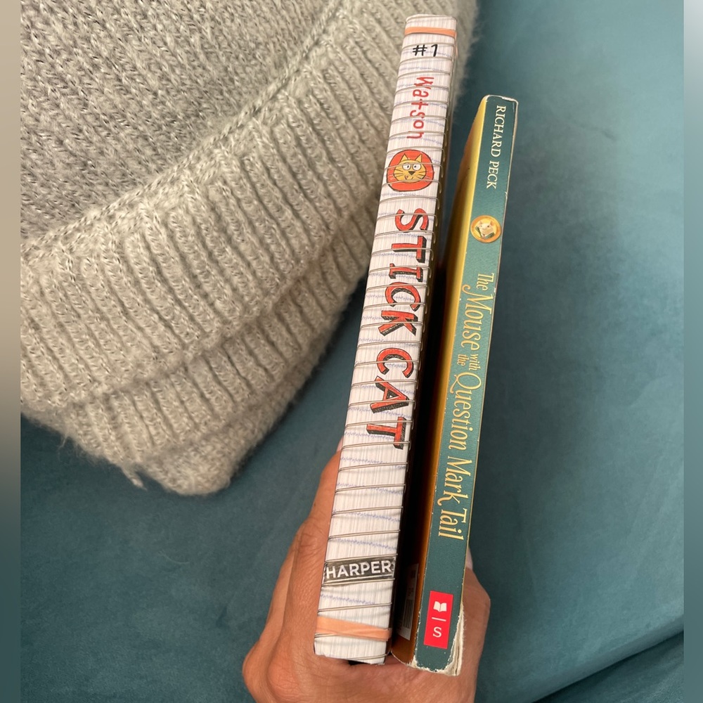 Two Book Bundle - Stick Cat AND The Mouse with the Question Mark Tail - Picture 7 of 7